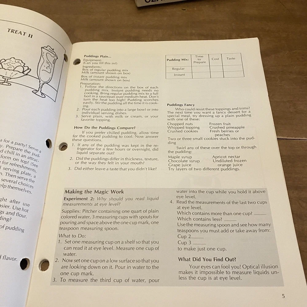 Oklahoma 4H Cookbook Tricks For Treats Food and Nutrition Members Guide 1